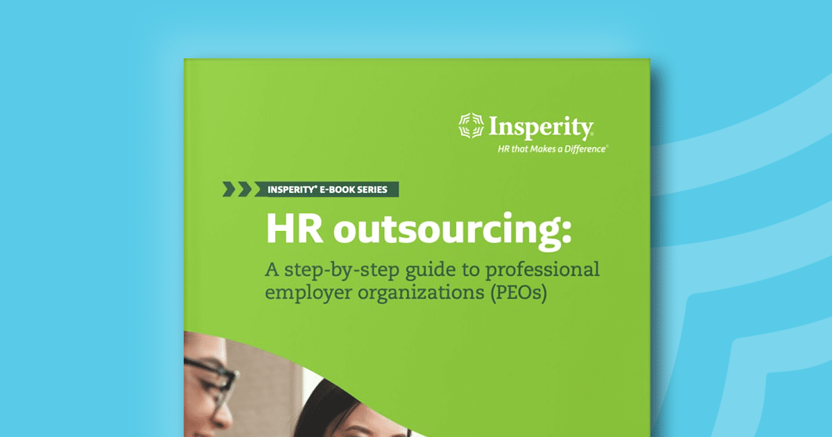 HR Outsourcing: A Step-by-Step Guide to PEOs from Insperity®