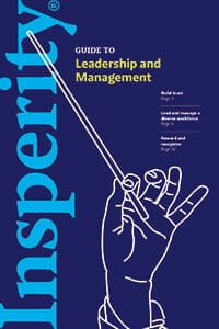 Insperity guide to leadership and management