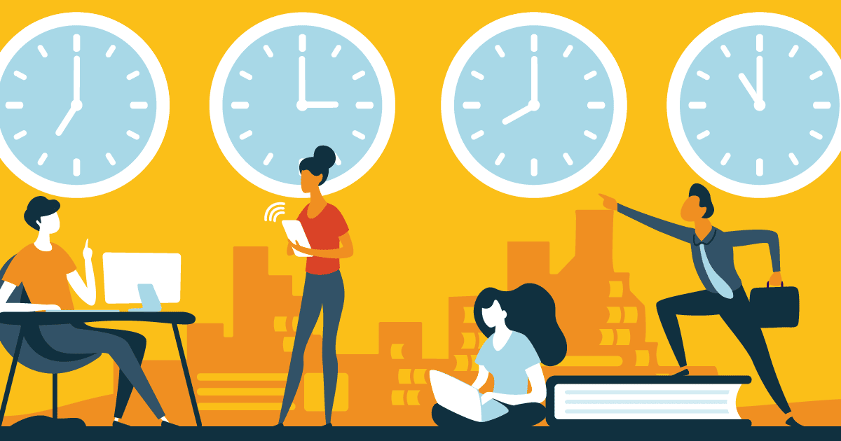 managing employees across time zones