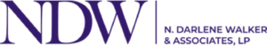 Logo for NDW N. Darlene Walker & Associates, LP.